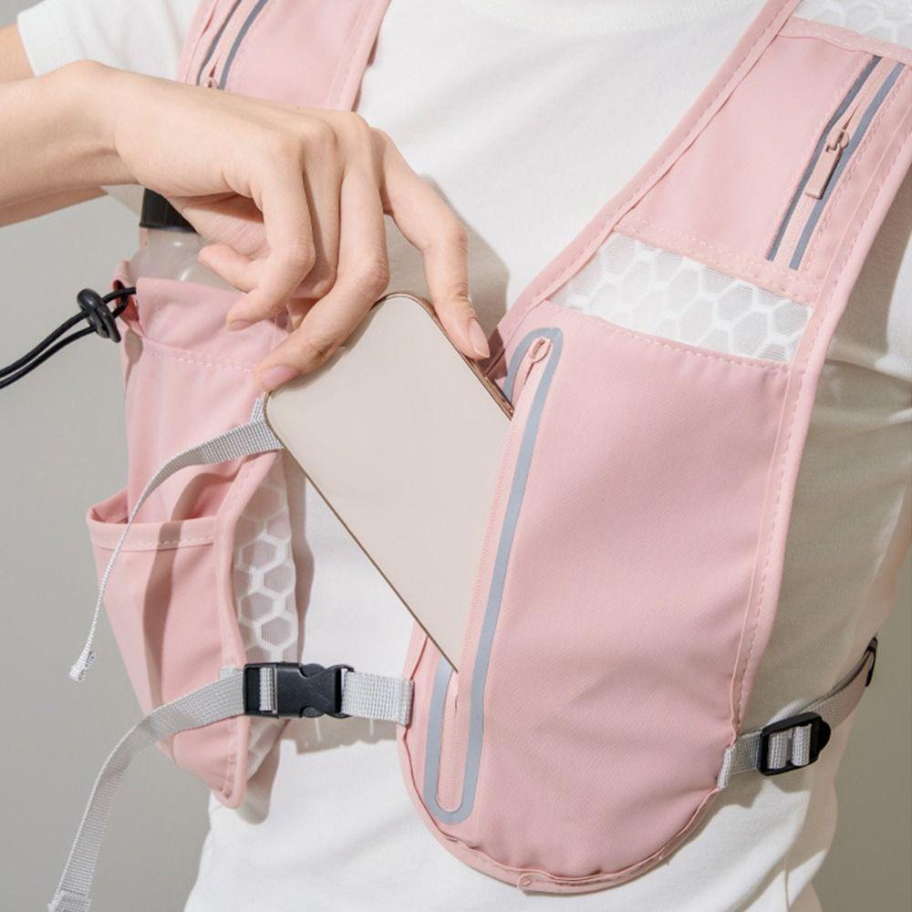 4L Reflective Running Vest Pack Waterproof Water Chest Pack Cycling Vest Backpack  Trail Running