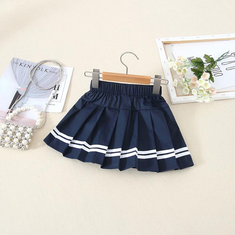 Süße Plisseeröcke für Mädchen und modische Halblange Röcke für Kinder