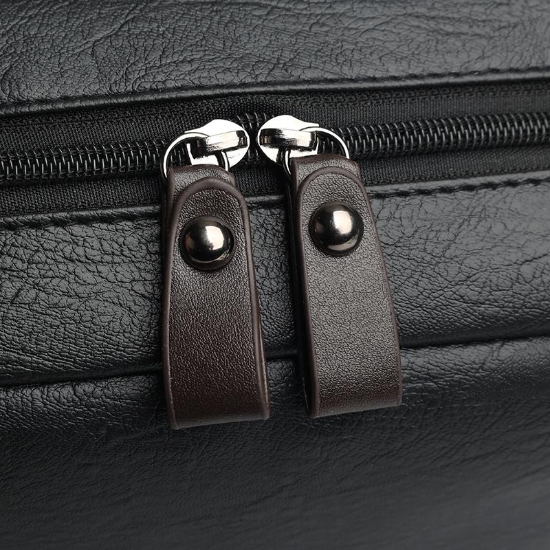 Retro Men's Backpack Large Capacity Waterproof Wear-resistant Multifunctional Computer Bag