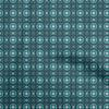oneOone Cotton Poplin Blue Fabric Arabic Moroccan Quilting Supplies Print Sewing Fabric By The Yard 42 Inch