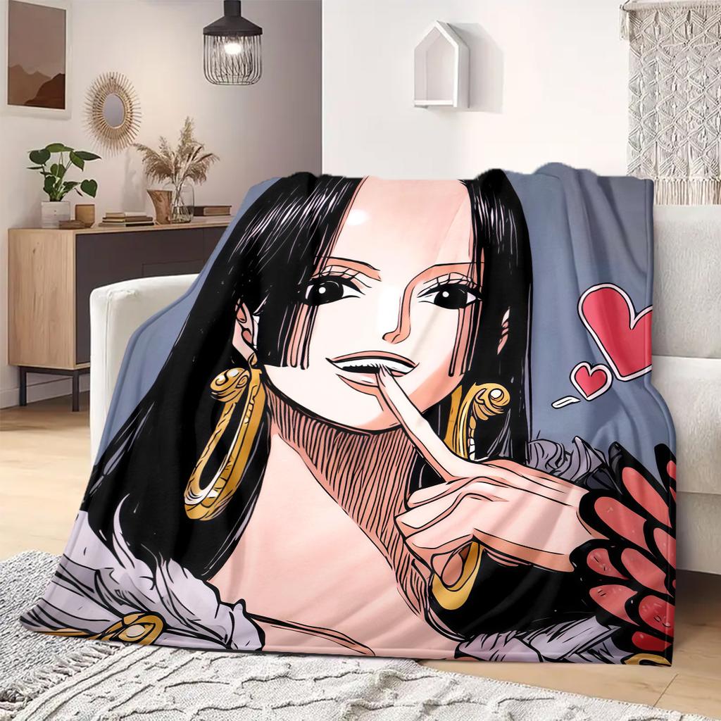 Nico Robin Print Blanket Warm Comfortable Flannel Blanket Suitable for Bedrooms,Sofas, Beds,Chairs,Travel -QIAO68