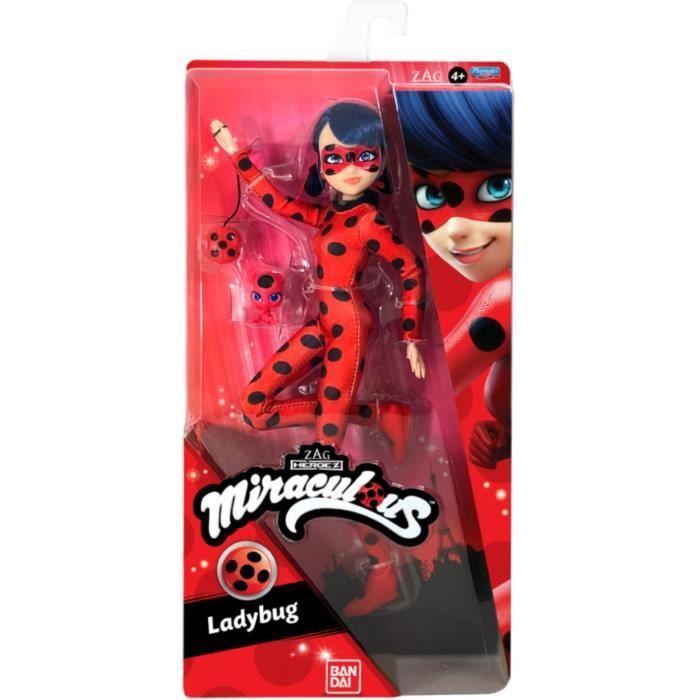 Miraculous Ladybug - Poupée mannequin 26 cm : Ladybug - BANDAI