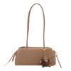 Autumn and winter new lamb wool mini mobile phone bag, high-end simple shoulder bag, fashionable shoulder plush messenger bag