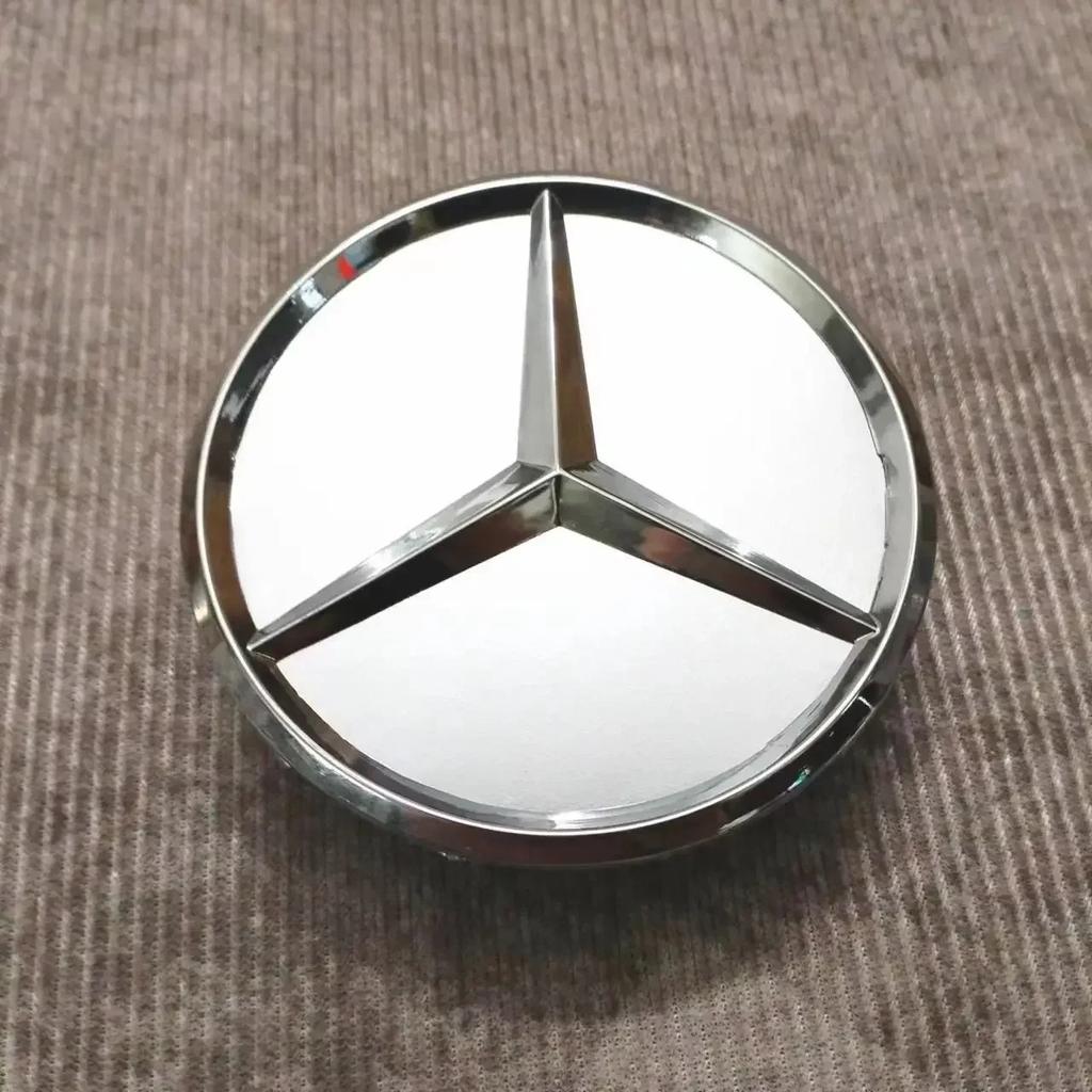 75MM Car Styling Wheel Center Covers Hub Caps Replacement For Mercedes Benz W211 W203 W204 W210 W124 AMG W202 CLA W212 W220 W205