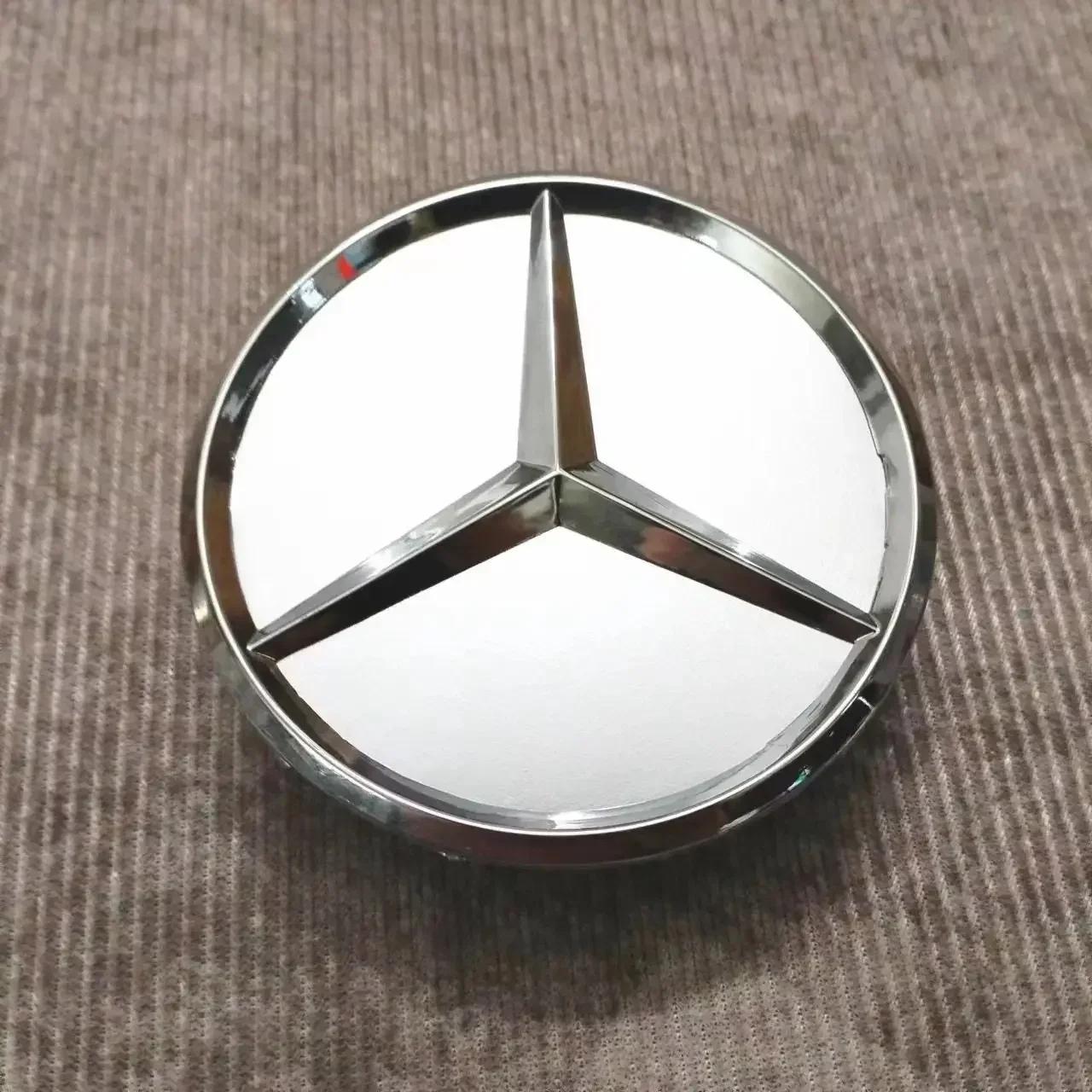 

75MM Car Styling Wheel Center Covers Hub Caps Replacement For Mercedes Benz W211 W203 W204 W210 W124 AMG W202 CLA W212 W220 W205 4PCS