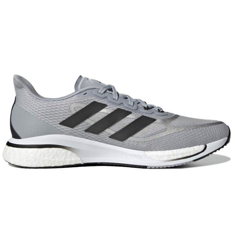 Adidas Supernova+ Halo Silver Men Sneakers Core-Black Matte-Silver S42717