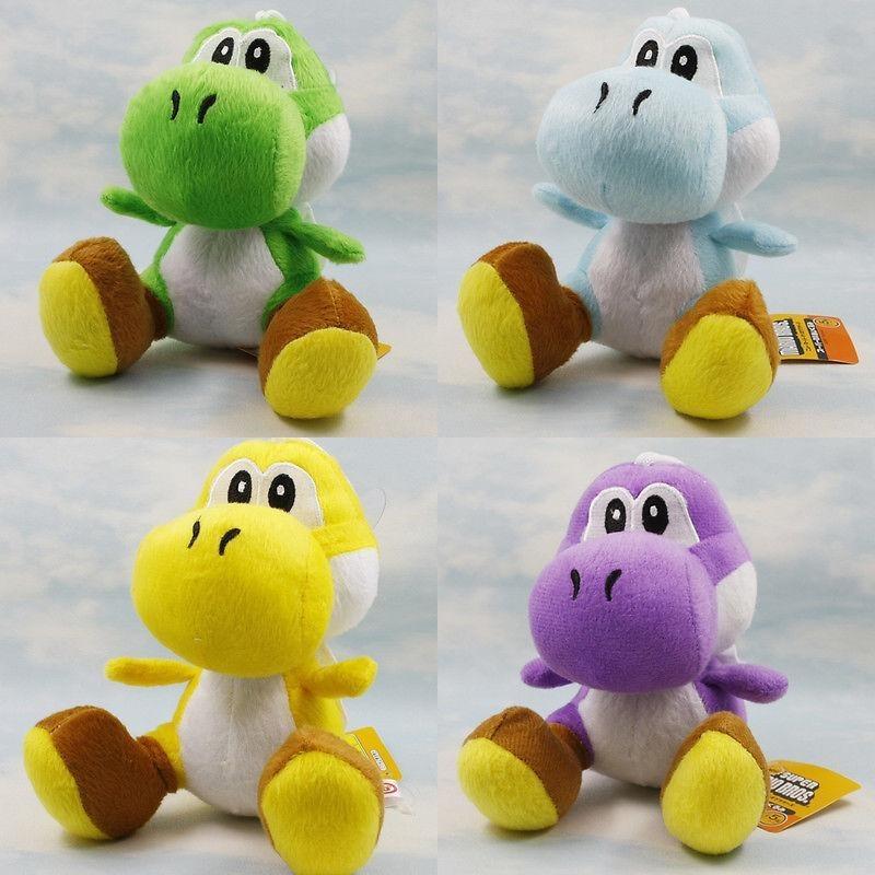 Adorable Yoshi Plush Toy Soft Green Dinosaur Stuffed Animal Perfect For Kids