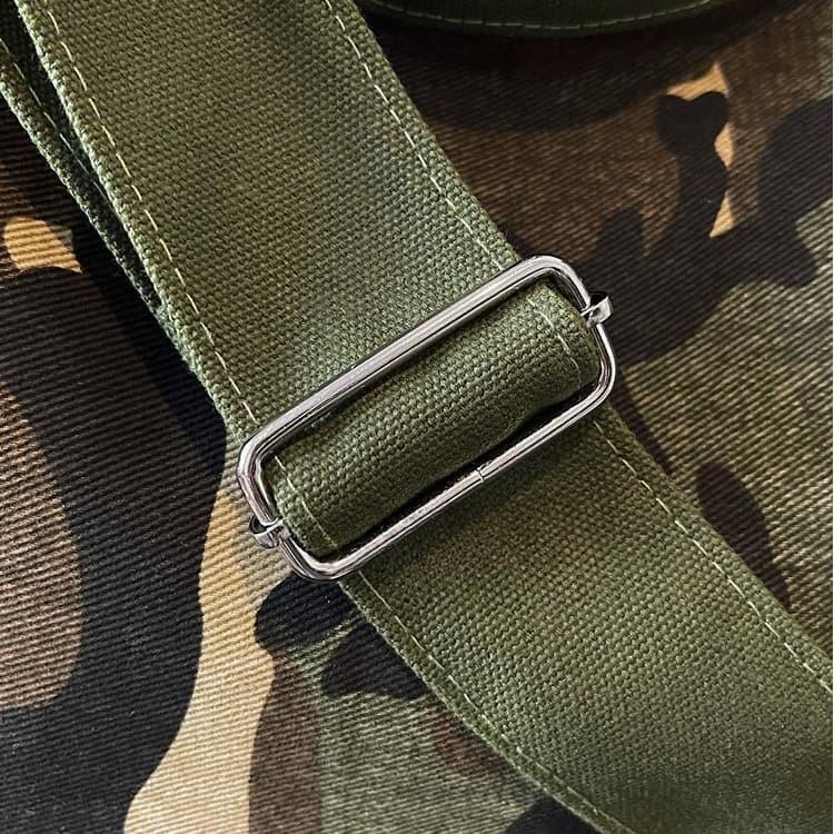 Vintage Camouflage Canvas Underarm Bag Women's Shoulder Messenger Bag