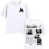 Rapper MALUMA Album Grafik T-Shirt Unisex Hip Hop Mode Retro Kurzarm T-Shirt Oversized T-Shirt Streetwear