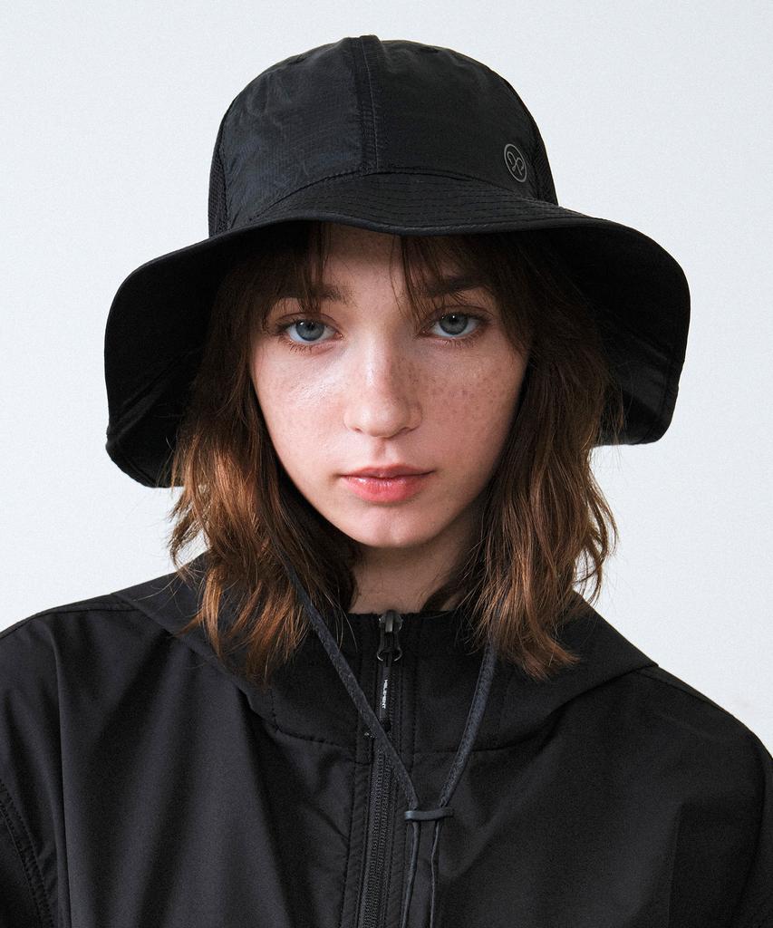 HELEMENT Cool Uv Mesh Safari Cap (Black)