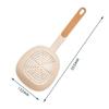 Nylon Skimmer Spoon Professional Food Grade Heat Resistance Draining Large Capacity Strainer Spoon for Kitchen