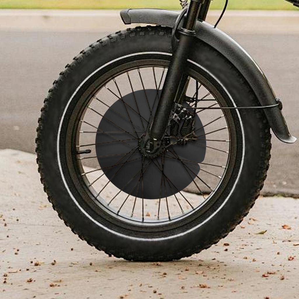 Brake Disc Cover for Road Bike Made of Wear Resistant PVC Material
