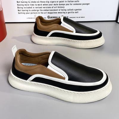 Clearance Men's Shoes Spring New Low-top Men's Board Shoes Trendy Versatile Shoes Men's One-pedal Sports and Leisure Shoes
