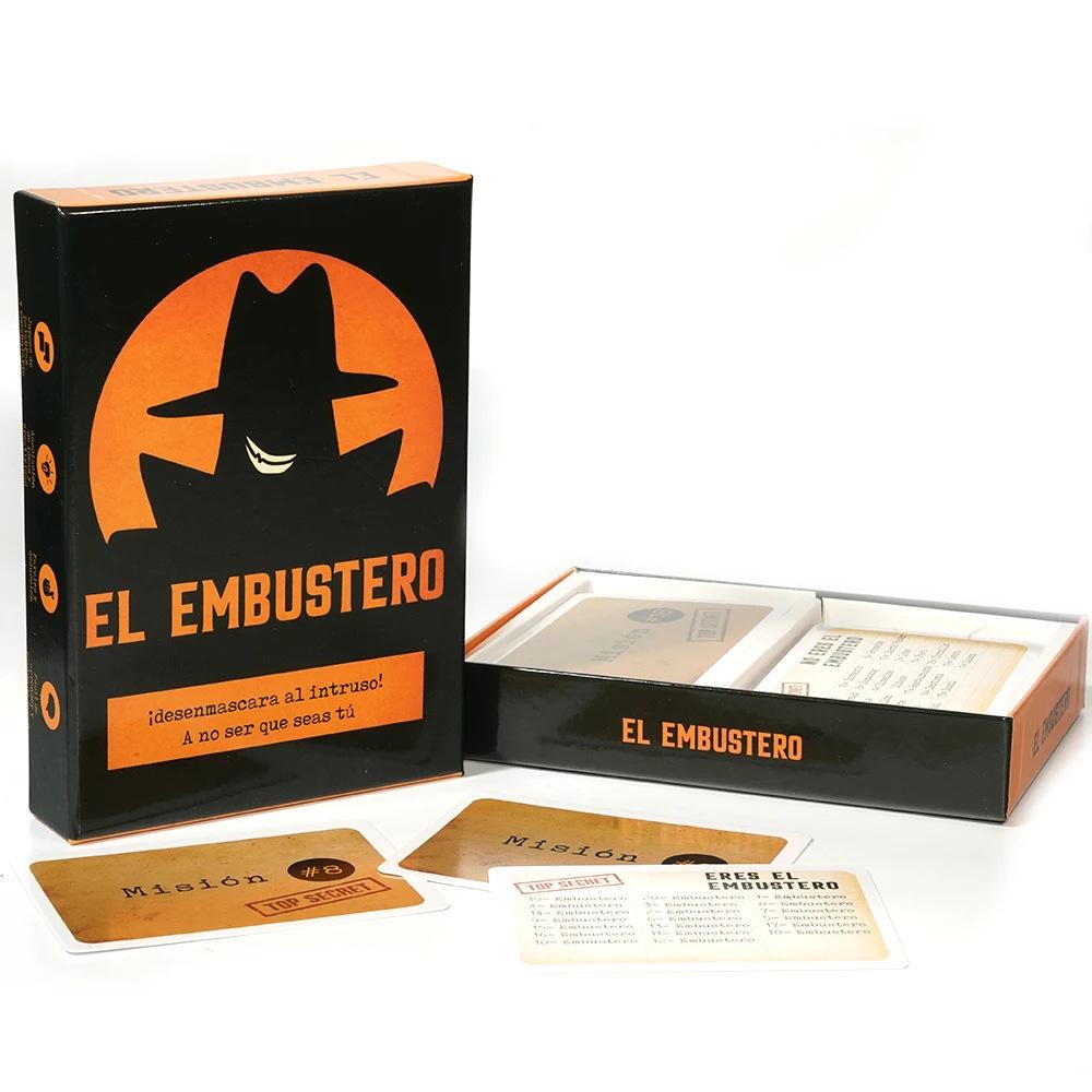 Black Hat Club: Spanish Edition Family Puzzle & Card Game