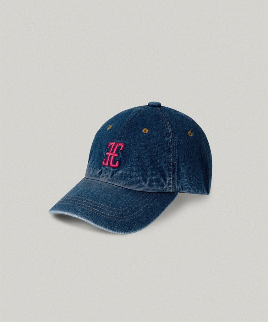 FOLNUA Classic Logo Denim Ball Cap (Indigo Blue)