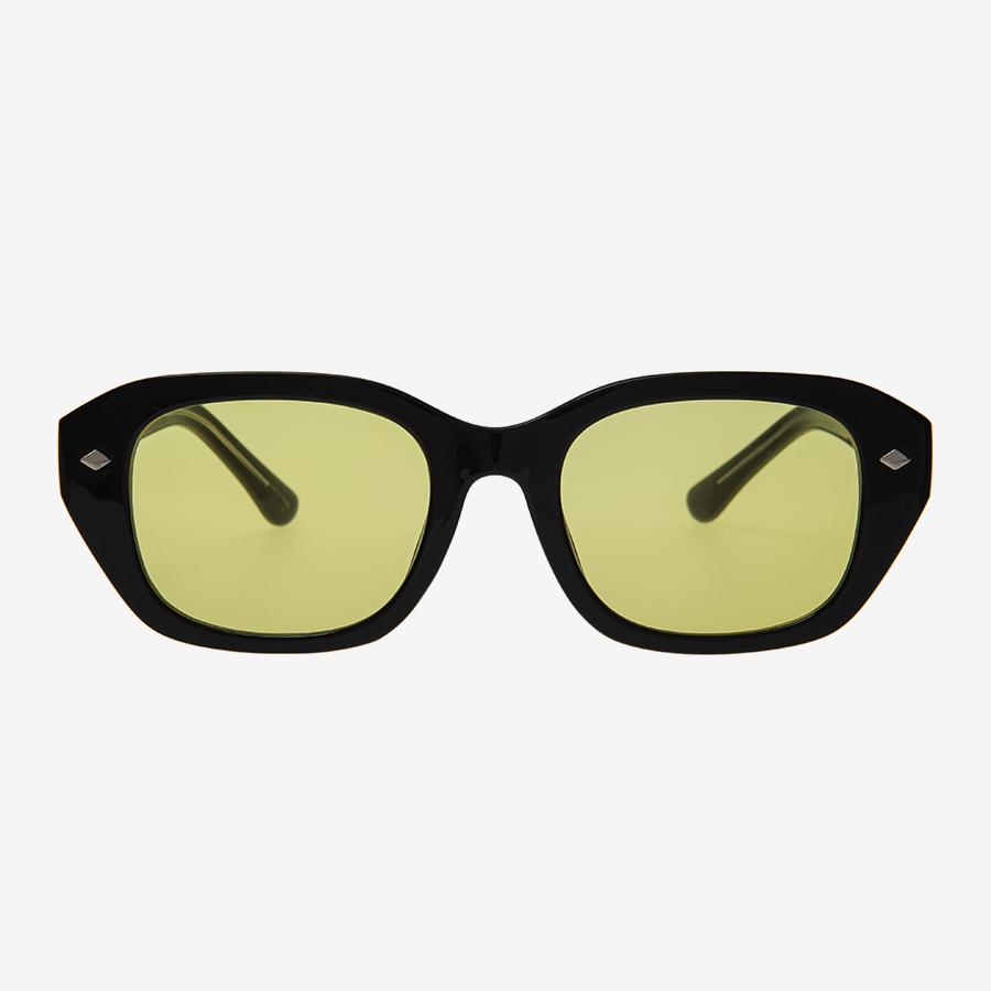 Wonbeulillieonteu Ken-Ob193-Black Yellow Tint