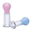 Rubber Vacuum Cup Pink/Blue Face Massager 3 Sizes Facial Massage Cup  Women
