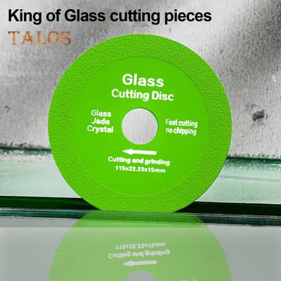 Disco da taglio per vetro per smerigliatrice angolare 1 mm Lama senza scheggiature Tagli rapidi e precisi Meno rumore Disco abrasivo piatto per vetro Giada Pietra Piastra Ceramica Levigatura