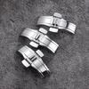 Für Tissot 1853 T035617 T035439 Edelstahl-Uhrenschließe Schmetterlingsfaltschließe Uhrenarmbandschließe Metall-Uhrenknopf Armbandzubehör