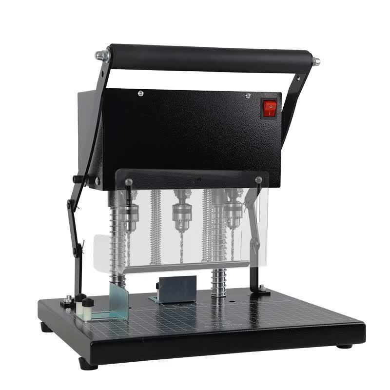 QIYAN QY-50C 3-Hole Electric Binding Machine CN Plug (adapter Included)