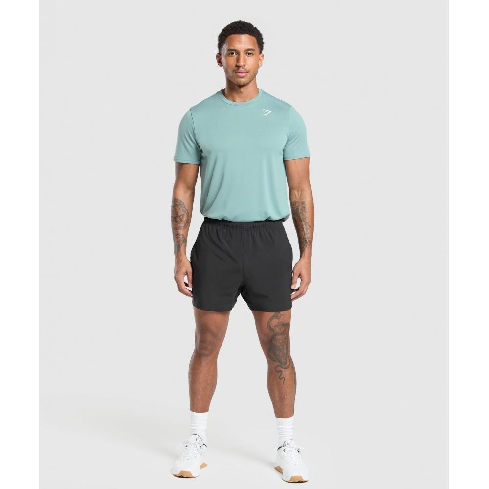 Gymshark Arrival Regular FiT T shirT celesTe Blue A2a1j Udbp