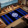 Inter Mailand Farbe Mauspads Großes Gaming-Tischkissen Rutschfeste Laptop-Tablet-Große Mauspads XXL-Matten Mini-PC-Spielmatte Mit Verriegeltem Rand