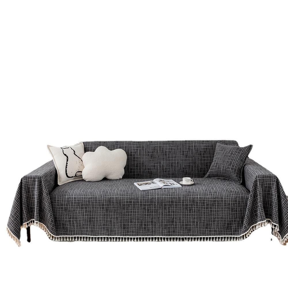 Nou Anti-Cat's Lab Husă de canapea simplă și modernă Husă de canapea Cezzo Pernă de canapea Prosop acoperire completă Pernă de toamnă și iarnă Pânză de acoperire în stil ins