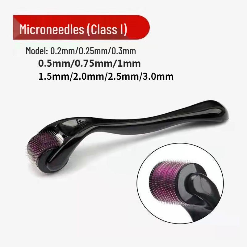 Home Microneedle Roller for Acne Scars, Face Beauty, Skin Rejuvenation, and Hair Growth