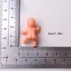 10pcs Tiny Baby Figurines for Baby Shower Plastic Miniature Figurines of Babies for Girl Boy or Twin Baby Shower