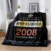 PIPER HEIDSIECK Coperta Champagne, Leggera Isolante Caldo per Divano Letto Ufficio Auto Ginocchia Coperte,Decke,couverture,stragulum