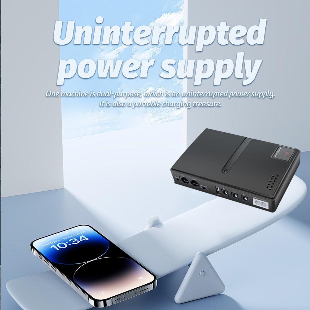 Mini UPS Router Optical Cat Adapter Uninterruptible Power Supply DC Backup Power AC 110V 220V To DC 5V 9V 12V 15V 24V NO Battery