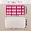 Bead Storage Mat 21 Grids with Box Lightweight Beads Organizer for Small Items Arts and Crafts