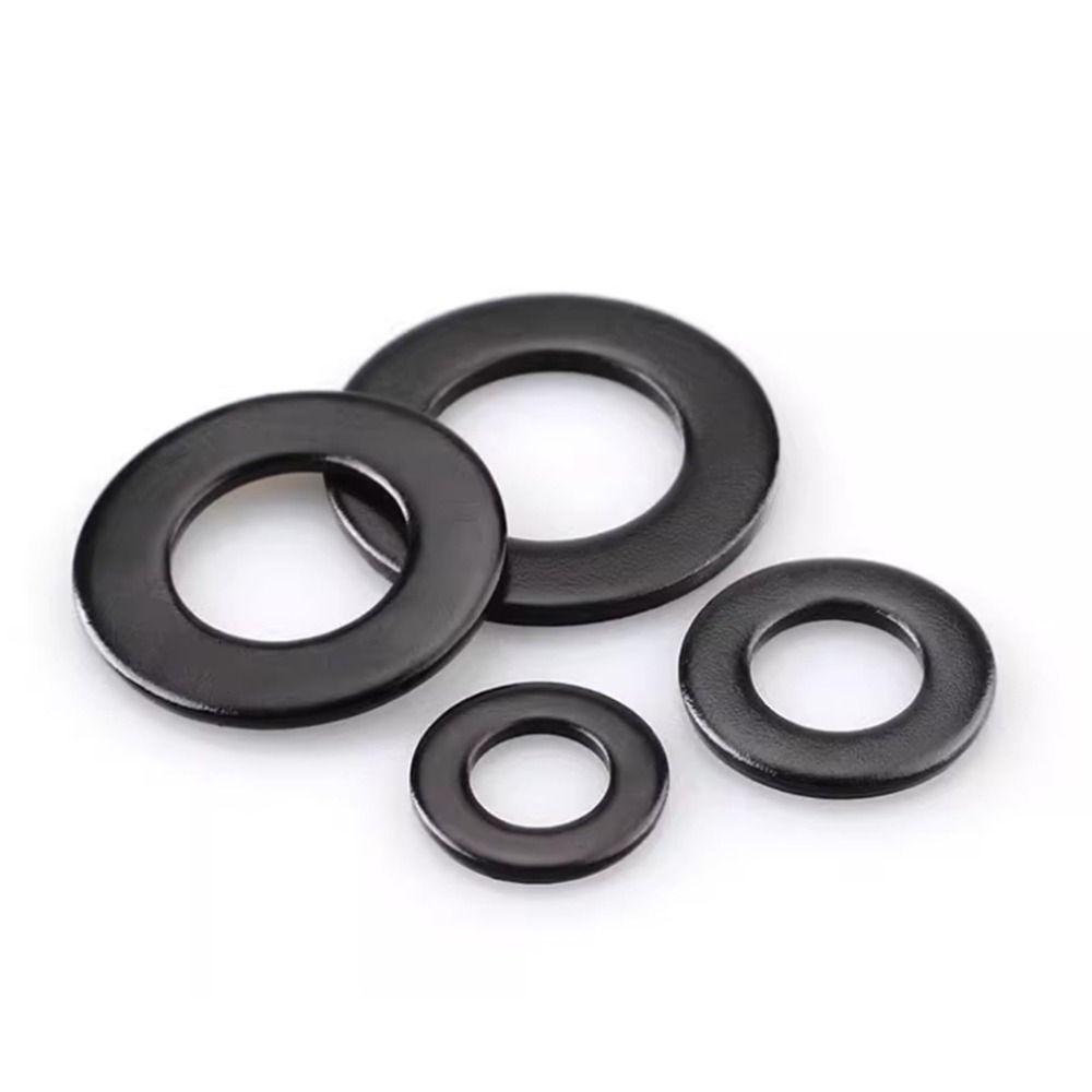 350PCS Waterproof Flat Washers Black Rubber Gaskets Gaskets Set Washers Kit  Faucet Repair