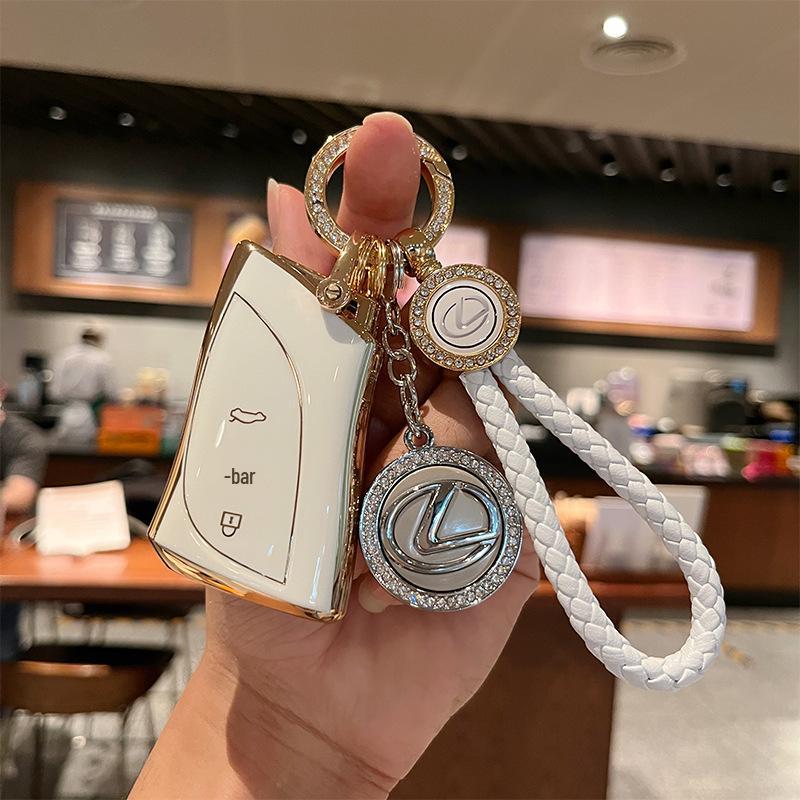 Key Case for Lexus ES200, UX260, RX300, NX200 - Stylish Car Key Cover for Women