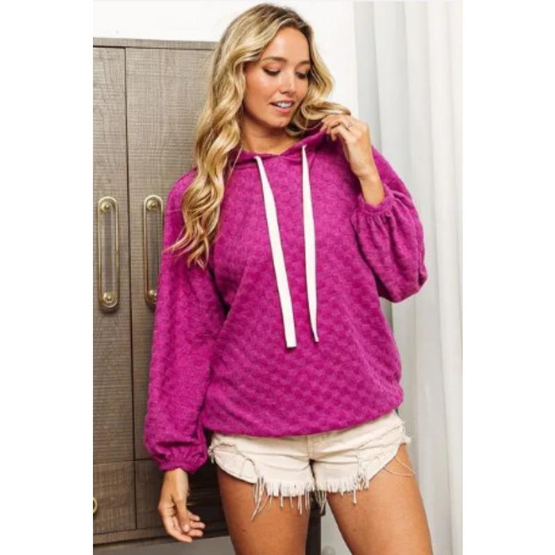 

Осенняя женская модная жаккардовая толстовка с капюшоном XXL розы красного