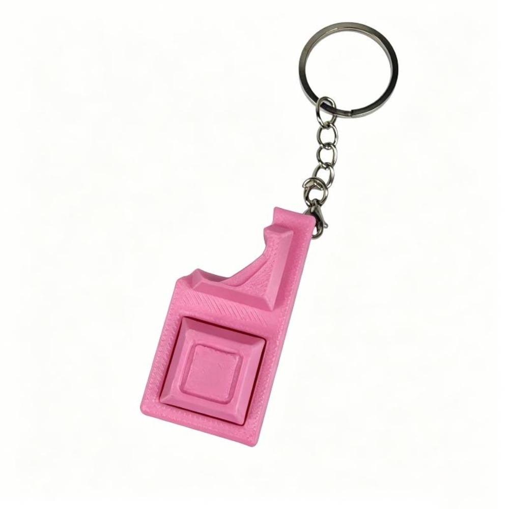 3D Printed Keyboard Fidget Toy Chocolate Design Fidget Keychain  Fidget Play