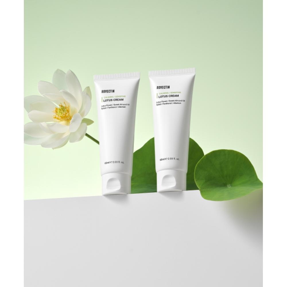 

Rovectin Calming Lotus Water Cream 60ml Double Set NONE