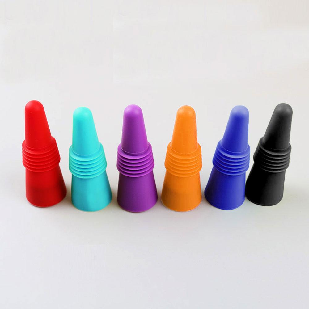 Silicone world  Silicone Wine stopper Beverage Bottle Leak Proof Champagne Bottles Sealer Stoppers Wine Saver Stopper Reusable