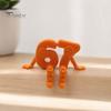 High Precision 3D Print Art Decor Printed Movable Joint Number 6 & 7 Figurine Ornaments, Desktop Sculpture, Smooth Burr-free Digital Display