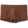 Comfortable Mid-Rise Solid Boxer Briefs Men Underwear Brown NB3296-5GB