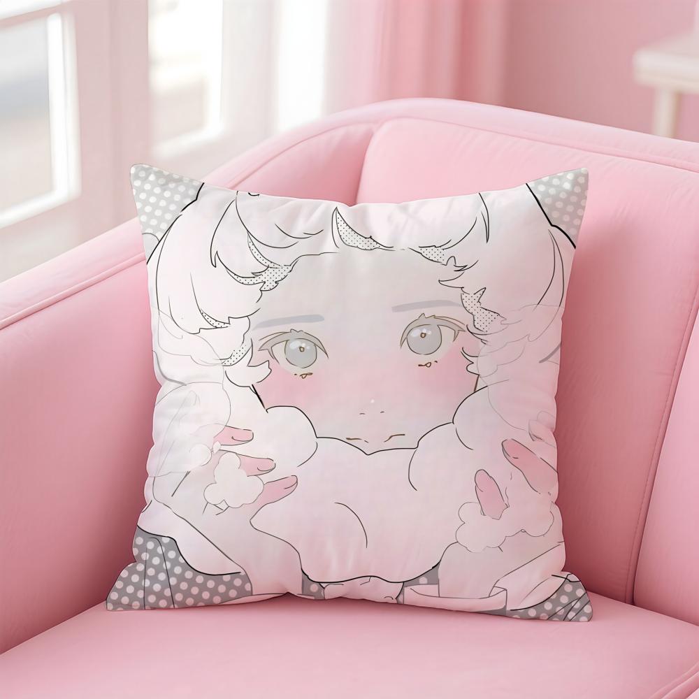 

Creative Cute Kawaii Japanese Art NNanaichi0 Cushion Cover Pillow Case Soft Skin Friendly Fabric Concealed Zipper 30X30cm