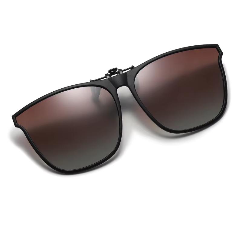 Fashionable Polarized Myopia Glasses Clip Driver's Goggles Night Vision Glasses Outdoor Sunshade And UV Resistant Sunglasses