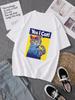 Yes, My Cat, Meow! Fun and Stylish Tops, Casual Unisex Shirts, Top Vintage Cotton Short-sleeved T-shirts for Spring and Summer