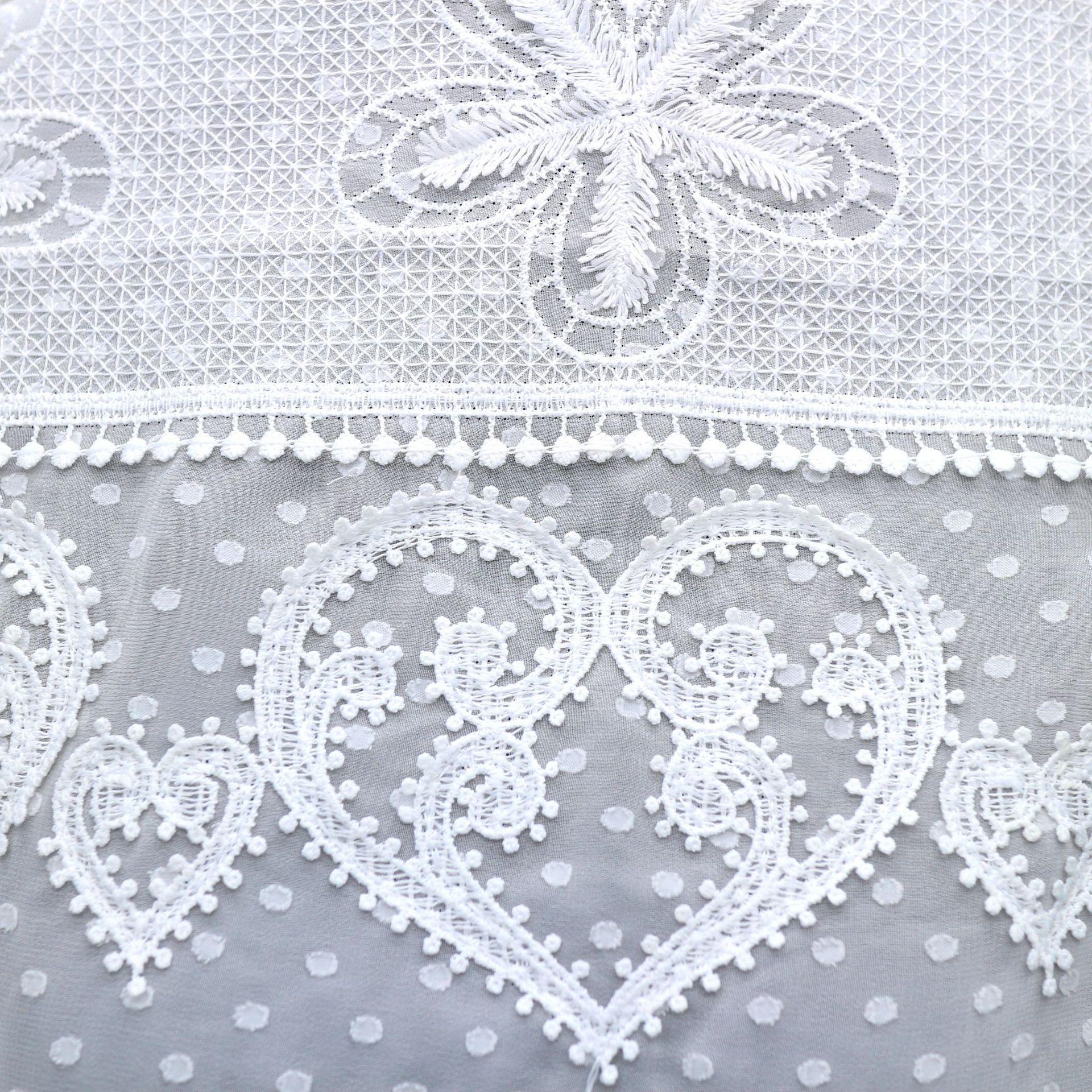 

Spring And Summer New Milk Silk Embroidery Fabrics, Embroidery Home Textile Fabrics, Fabrics, Clothing Accessories HJX3900
