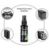 HVIERO S3 Auto Interni Parti Pelle Liquida Ristrutturante Plastica Rinfrescante Schiuma Detergente Spray Pasta Ristrutturante Auto