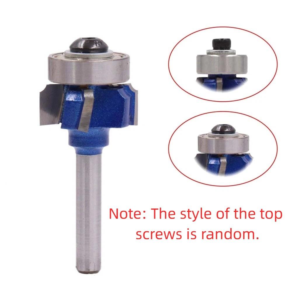 R1 R2 R3 Woodworking Milling Cutter 6.35mm Shank Classical Cutter Bit Round Router Bit  Furniture