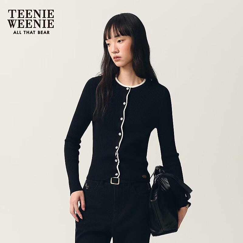 Teenie Weenie Women's Simple Knitted Cardigan