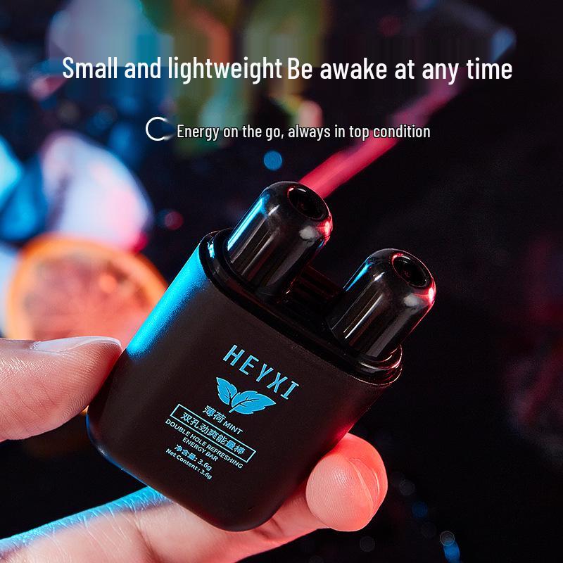 HEYXI Han Yuanxi Energy Stick: Vitality Refreshing Nasal Inhaler with Cooling Oil for Drowsy Driving.