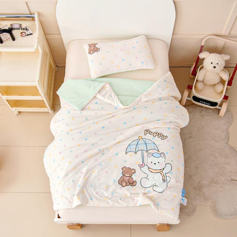 Class A Summer Kindergarten Nap Quilt: Washable, Thin, and Breathable for Air Conditioning