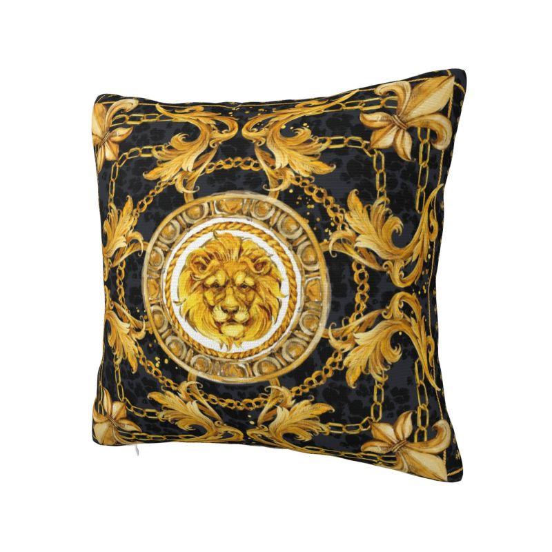 Custom Luxury Luxury European Baroque Art Cushion Cover Soft Throw Pillow Case Living Room Decoration